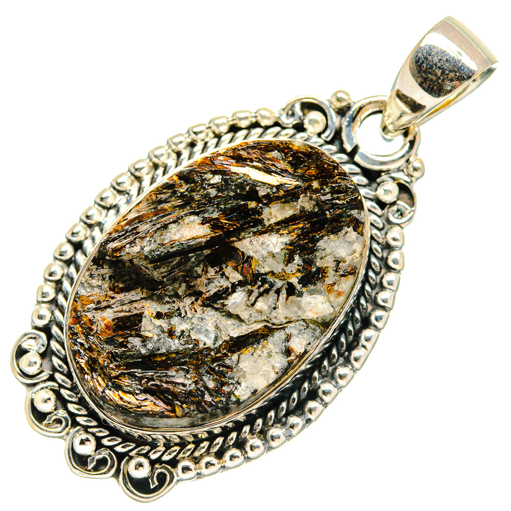 Astrophyllite Pendants handcrafted by Anasilvercos - PD25985 - Photo 2