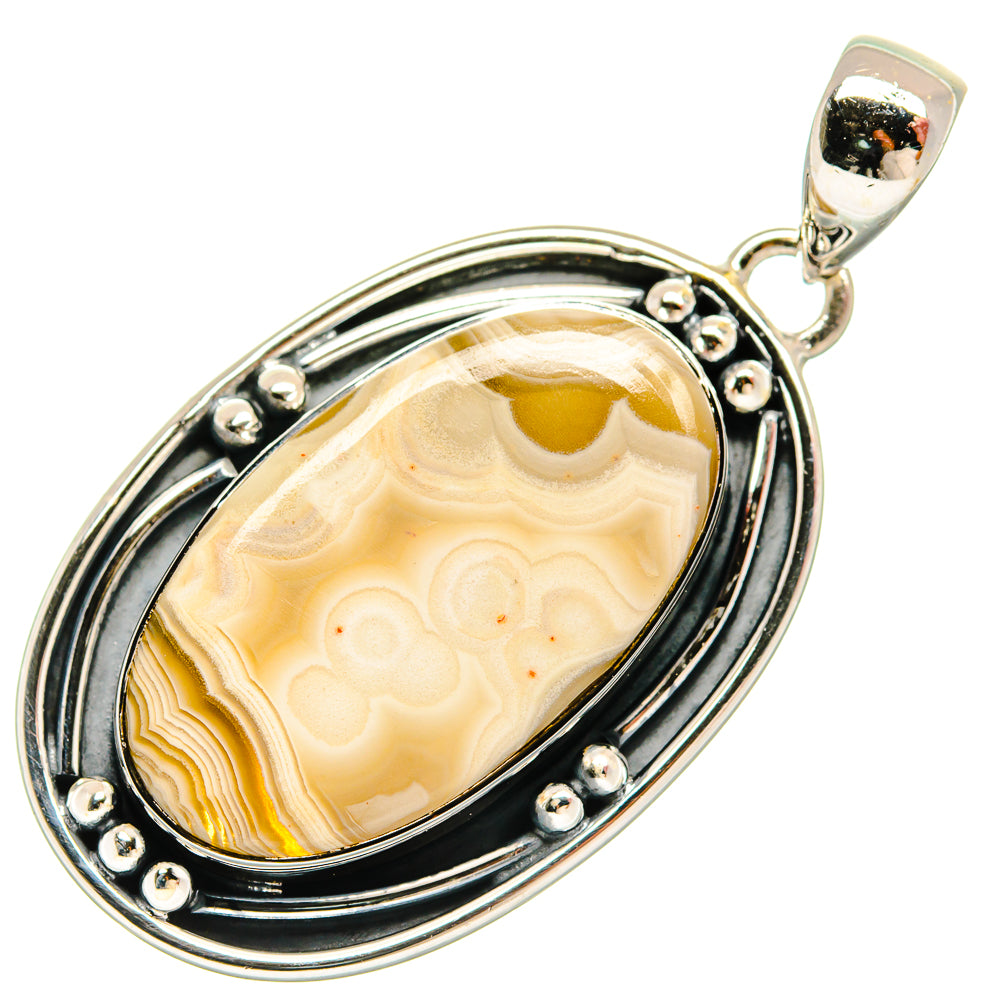 Ocean Jasper Pendants handcrafted by Anasilvercos - PD25991 - Photo 2