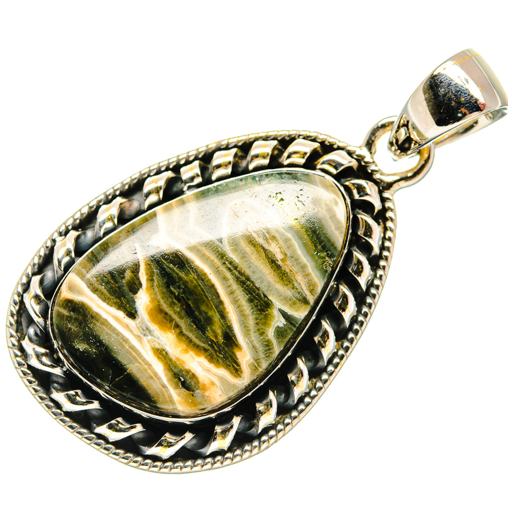 Ocean Jasper Pendants handcrafted by Anasilvercos - PD25992 - Photo 2