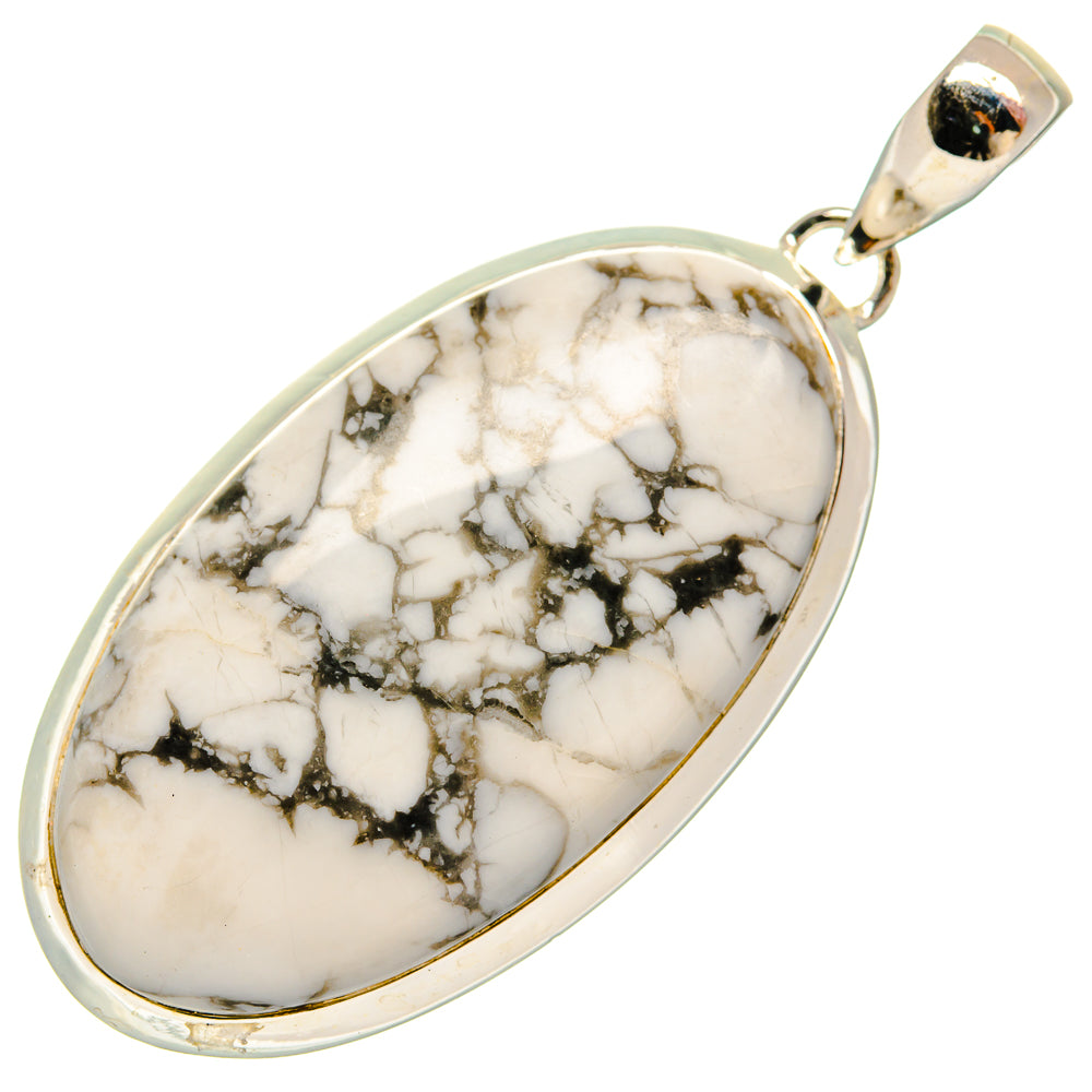Howlite Pendants handcrafted by Anasilvercos - PD26003 - Photo 2