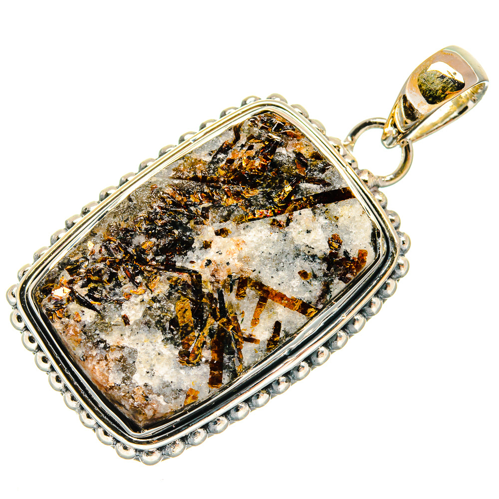Astrophyllite Pendants handcrafted by Anasilvercos - PD26011 - Photo 2