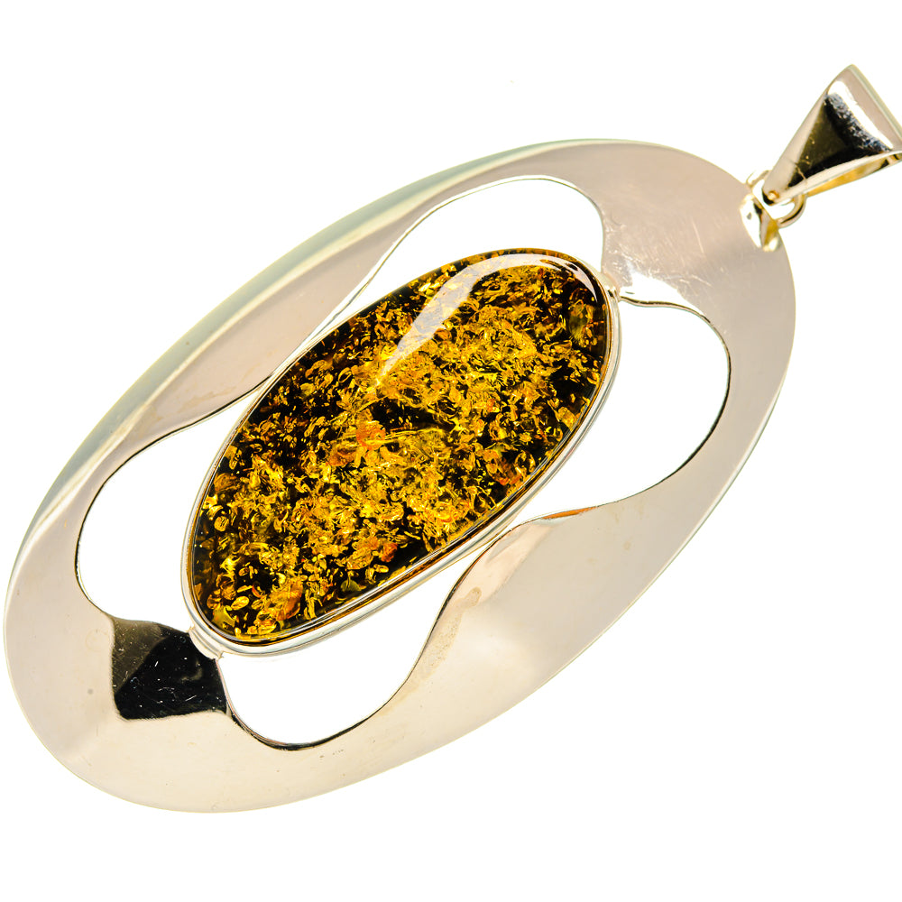 Baltic Amber Pendants handcrafted by Anasilvercos - PD26035 - Photo 2
