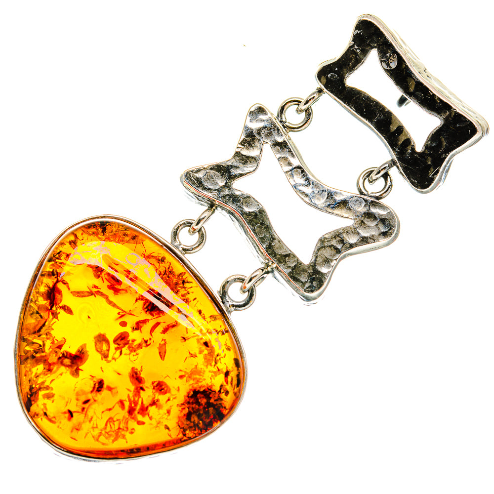 Baltic Amber Pendants handcrafted by Anasilvercos - PD26036 - Photo 2