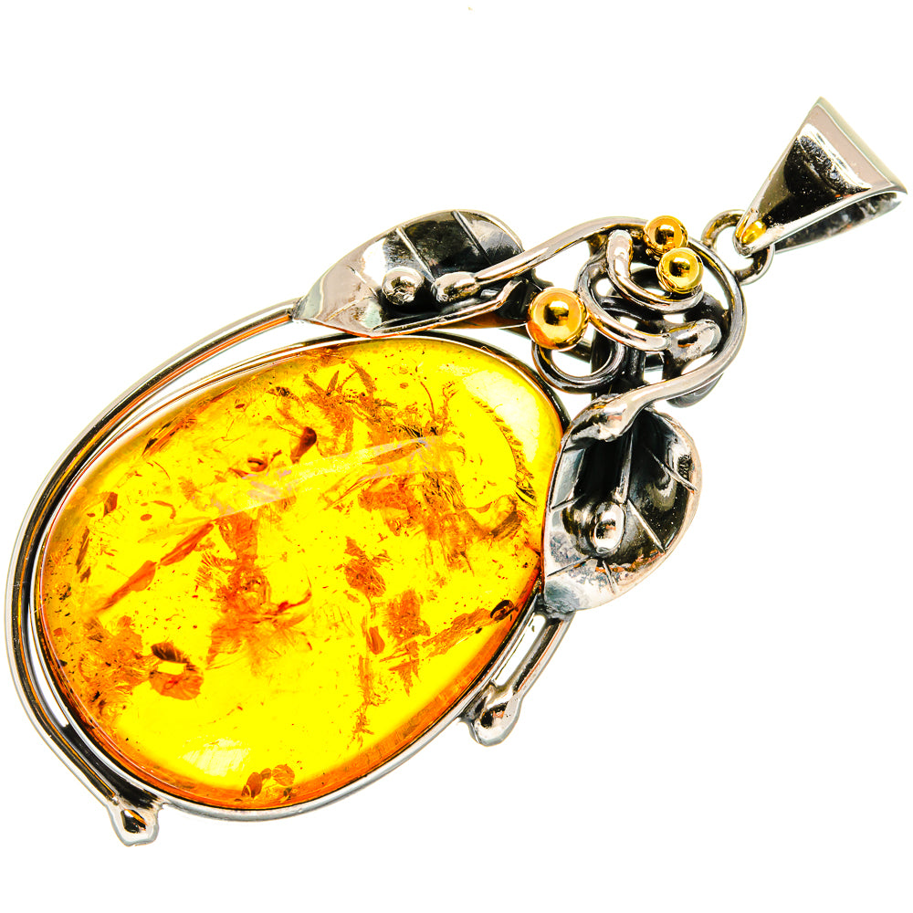 Baltic Amber Pendants handcrafted by Anasilvercos - PD26041 - Photo 2