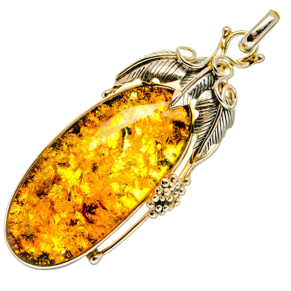 Baltic Amber Pendants handcrafted by Anasilvercos - PD26044 - Photo 2