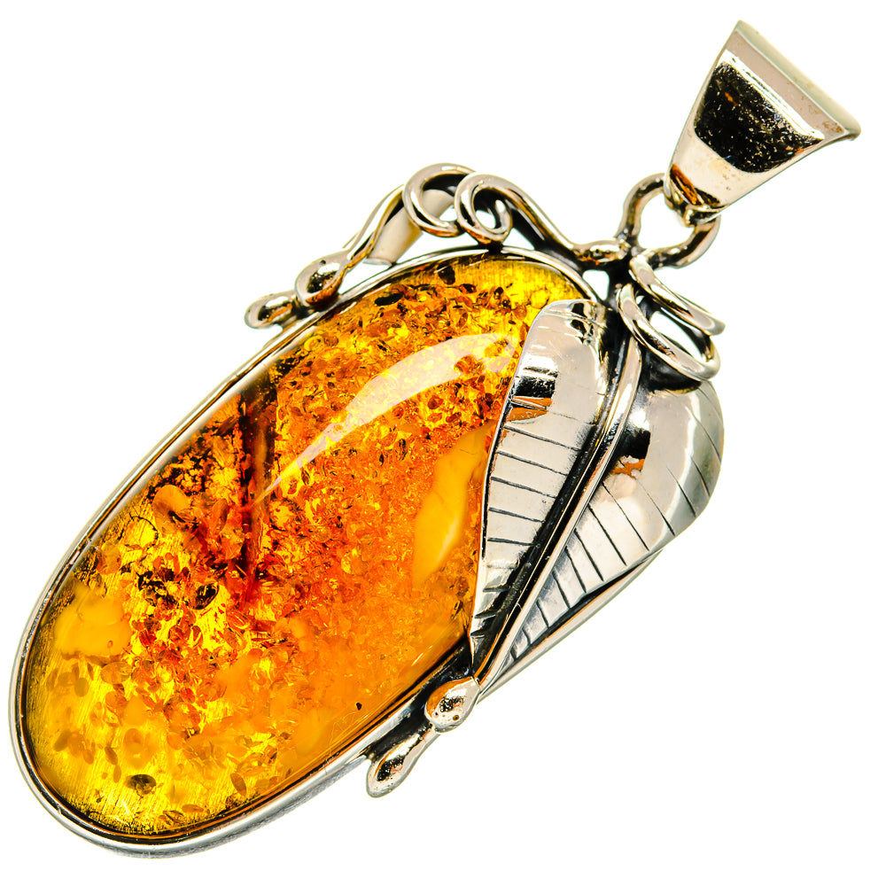 Baltic Amber Pendants handcrafted by Anasilvercos - PD26053 - Photo 2