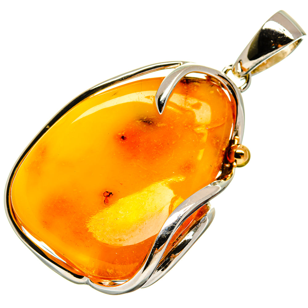 Baltic Amber Pendants handcrafted by Anasilvercos - PD26056 - Photo 2