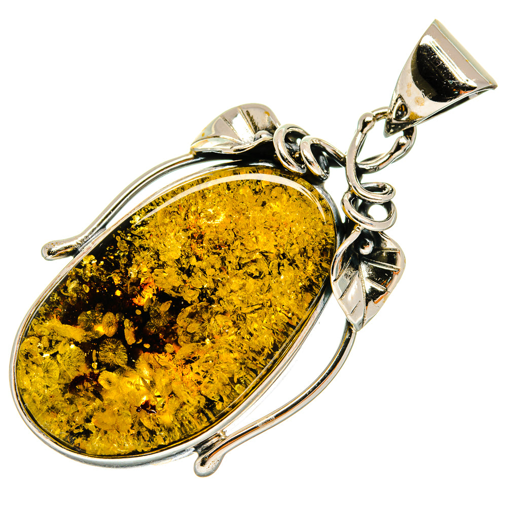 Baltic Amber Pendants handcrafted by Anasilvercos - PD26058 - Photo 2