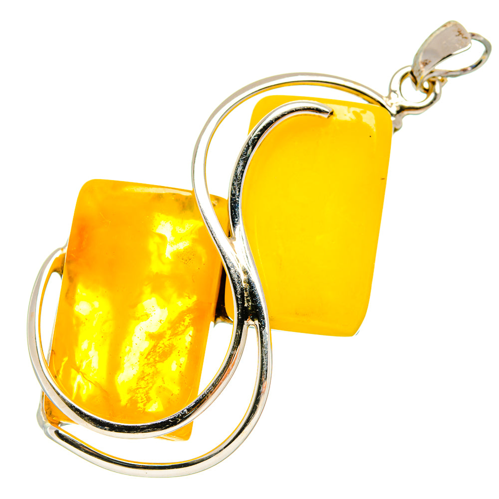 Baltic Amber Pendants handcrafted by Anasilvercos - PD26066 - Photo 2