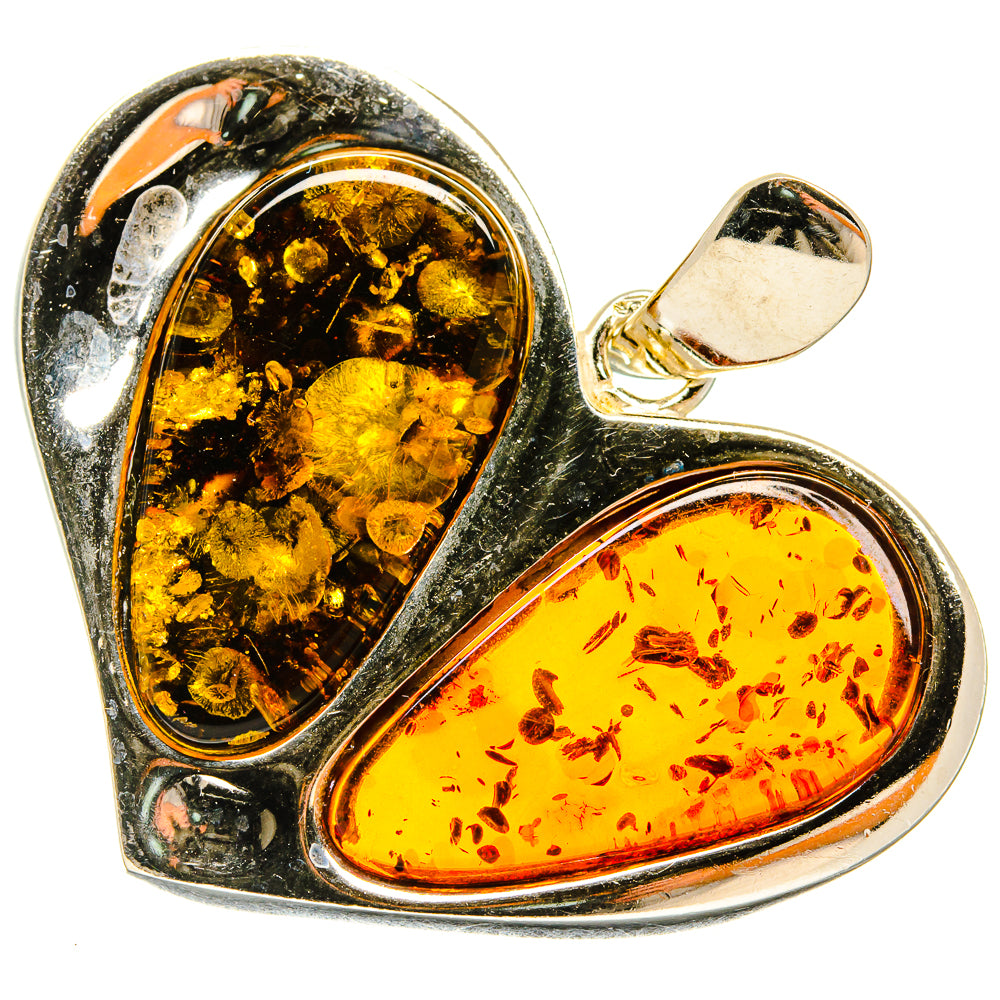Baltic Amber Pendants handcrafted by Anasilvercos - PD26067 - Photo 2