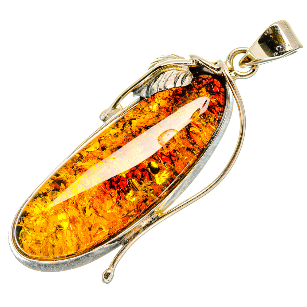 Baltic Amber Pendants handcrafted by Anasilvercos - PD26068 - Photo 2