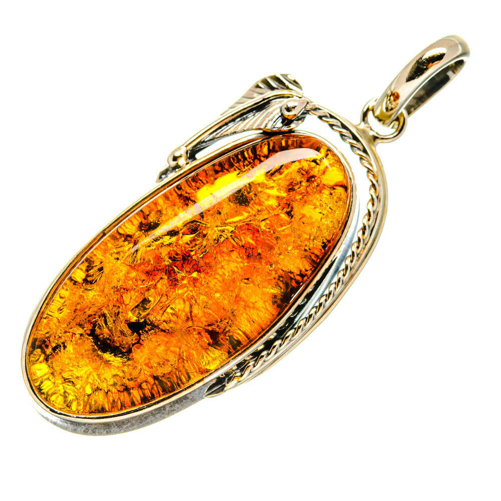 Baltic Amber Pendants handcrafted by Anasilvercos - PD26069 - Photo 2