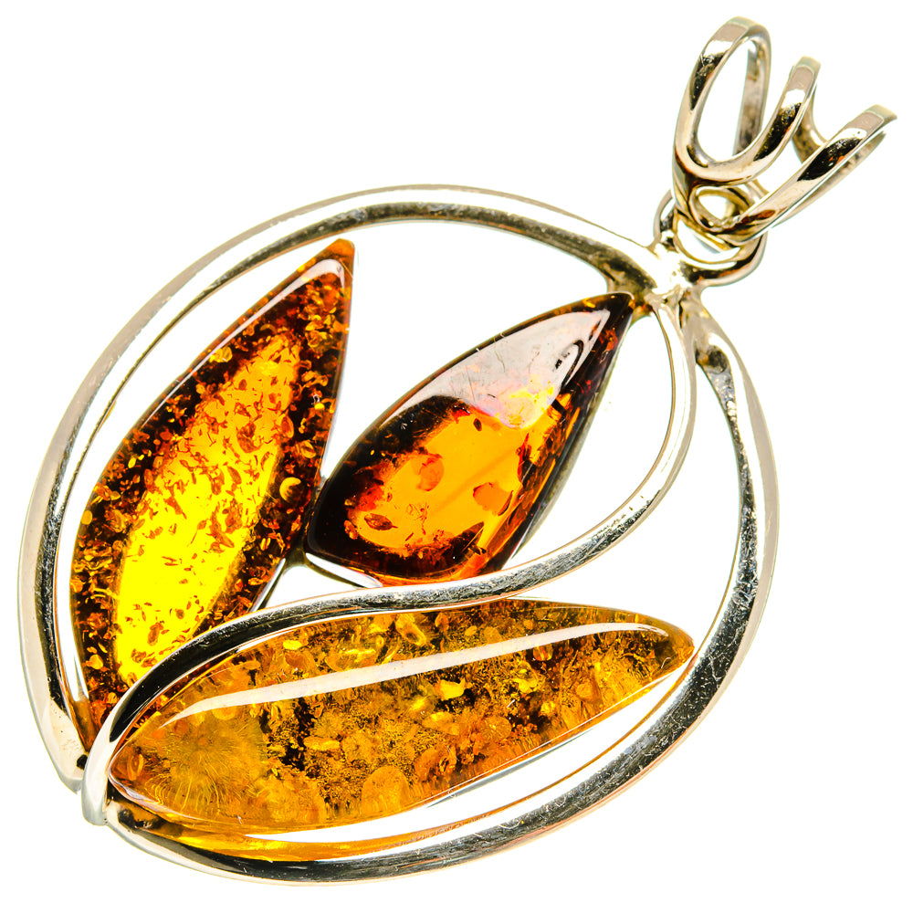 Baltic Amber Pendants handcrafted by Anasilvercos - PD26071 - Photo 2