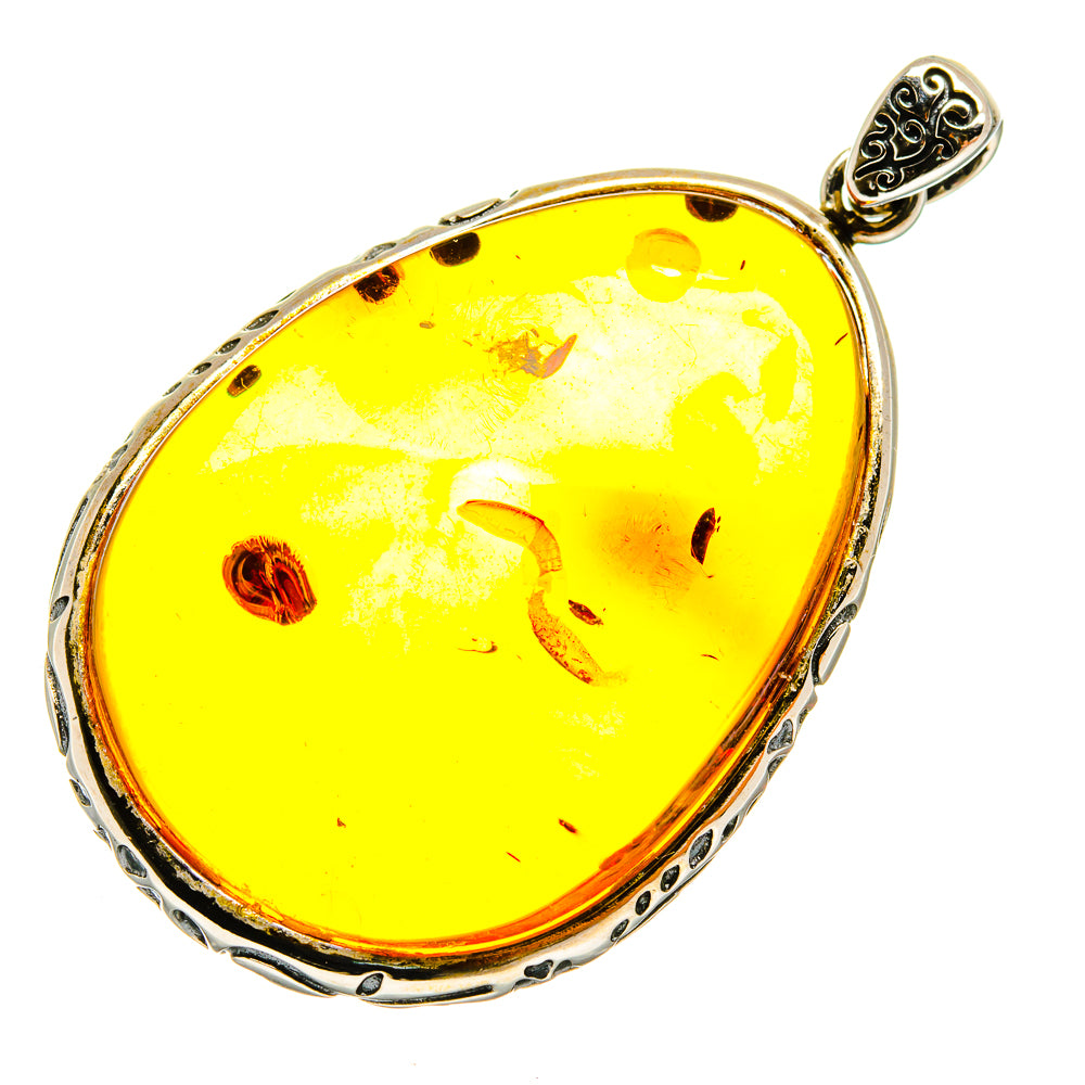 Baltic Amber Pendants handcrafted by Anasilvercos - PD26073 - Photo 2