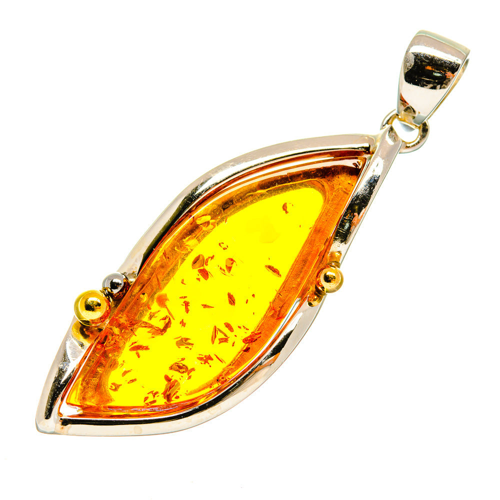 Baltic Amber Pendants handcrafted by Anasilvercos - PD26075 - Photo 2