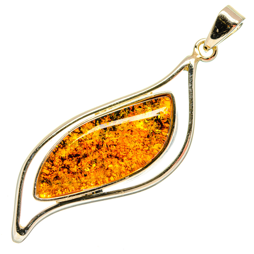 Baltic Amber Pendants handcrafted by Anasilvercos - PD26080 - Photo 2
