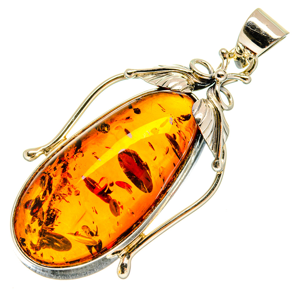 Baltic Amber Pendants handcrafted by Anasilvercos - PD26082 - Photo 2