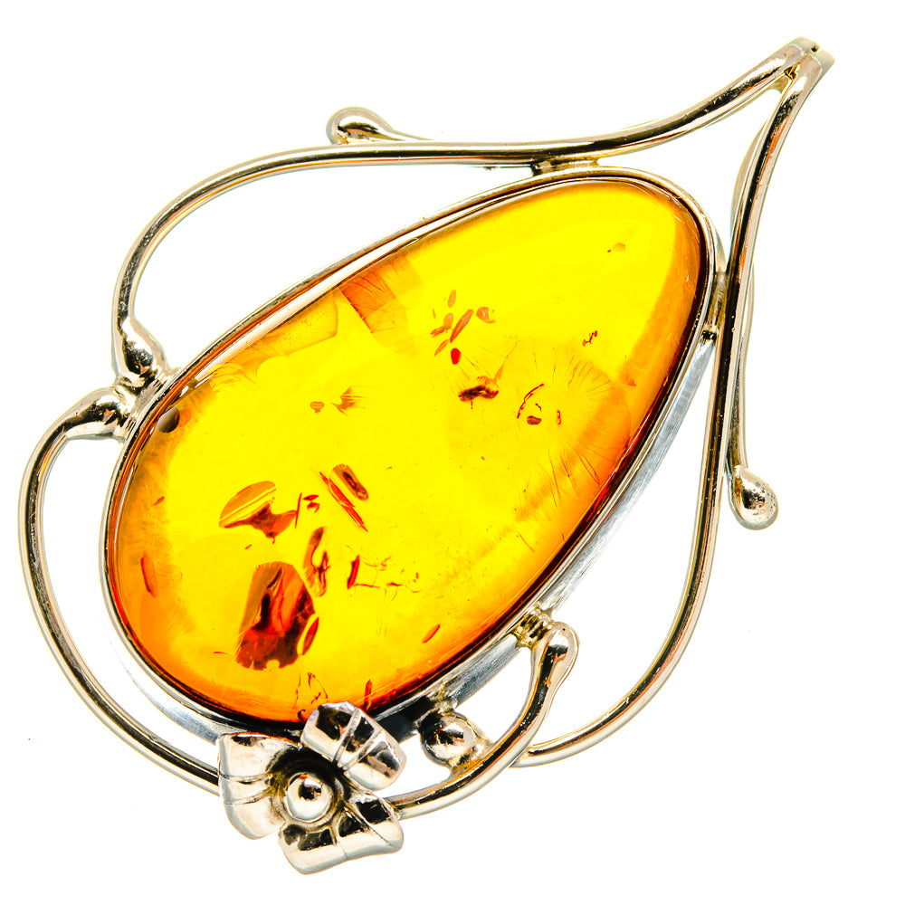 Baltic Amber Pendants handcrafted by Anasilvercos - PD26083 - Photo 2