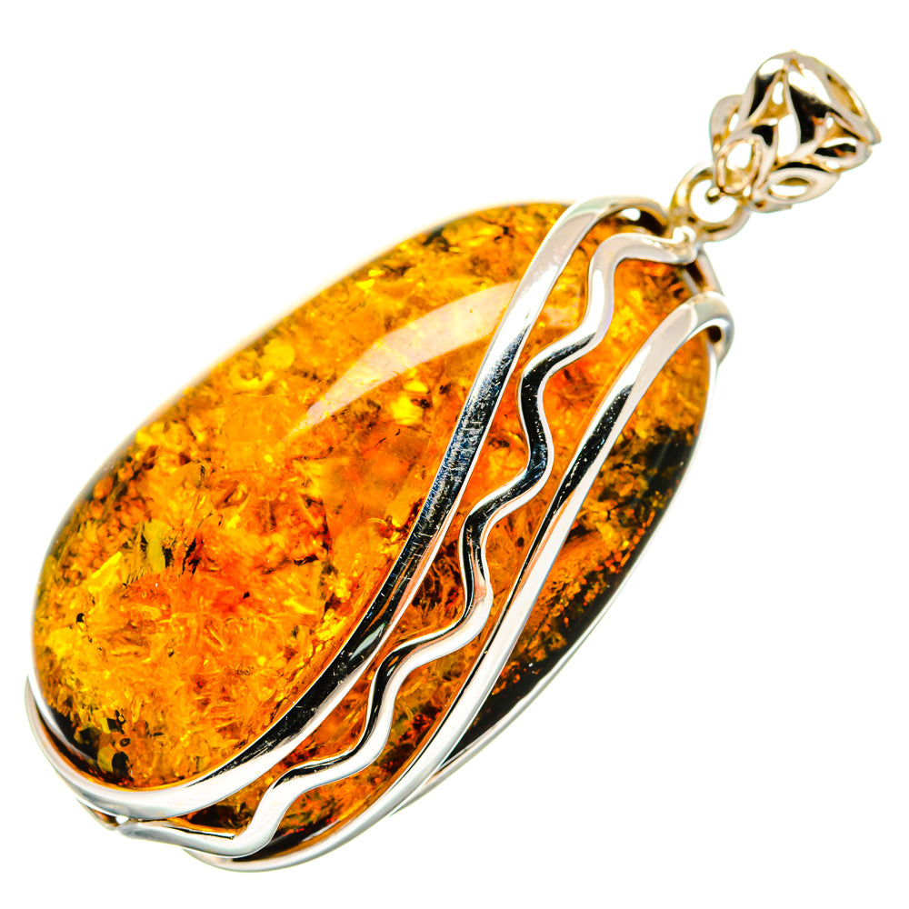 Baltic Amber Pendants handcrafted by Anasilvercos - PD26085 - Photo 2