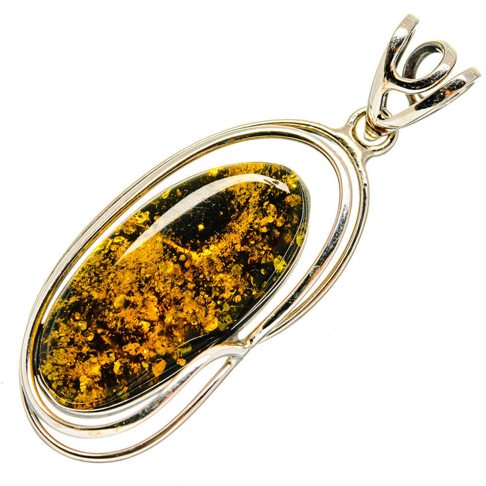 Baltic Amber Pendants handcrafted by Anasilvercos - PD26087 - Photo 2