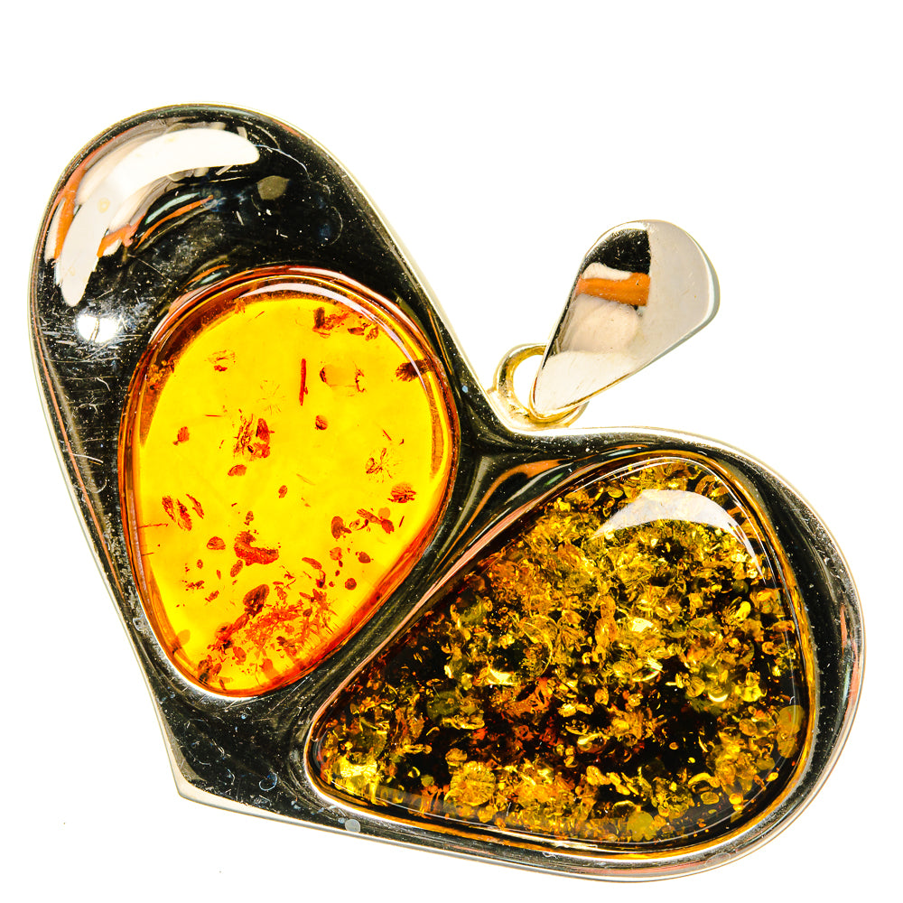 Baltic Amber Pendants handcrafted by Anasilvercos - PD26090 - Photo 2