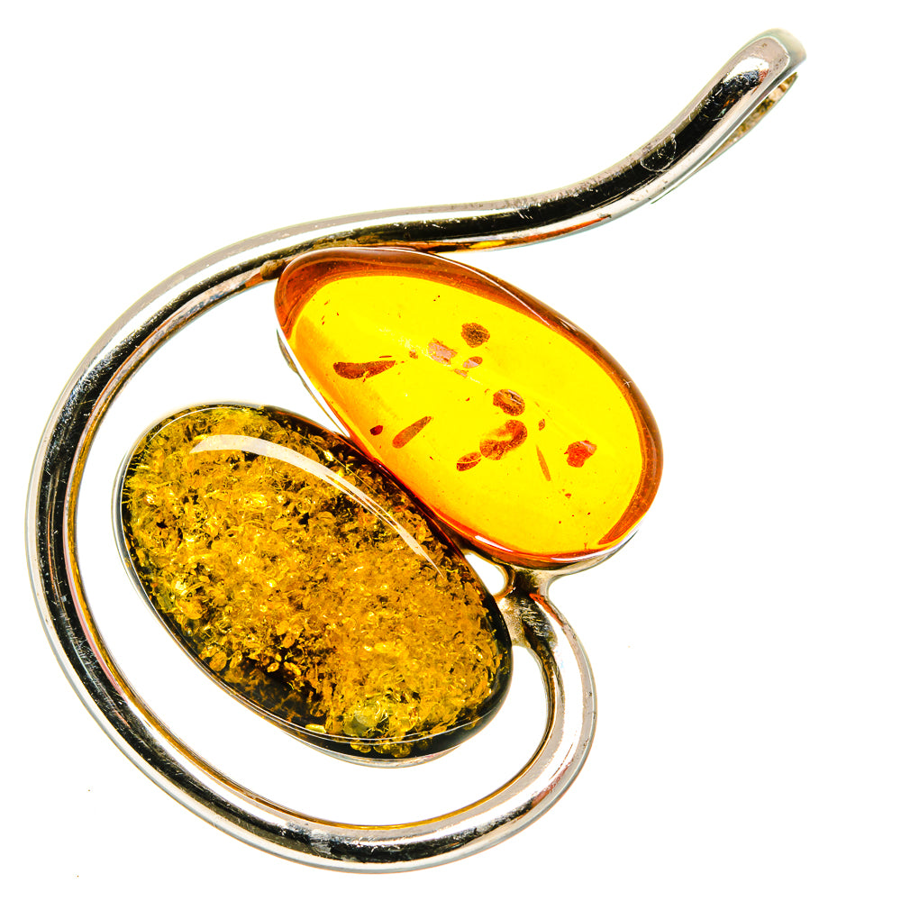 Baltic Amber Pendants handcrafted by Anasilvercos - PD26093 - Photo 2