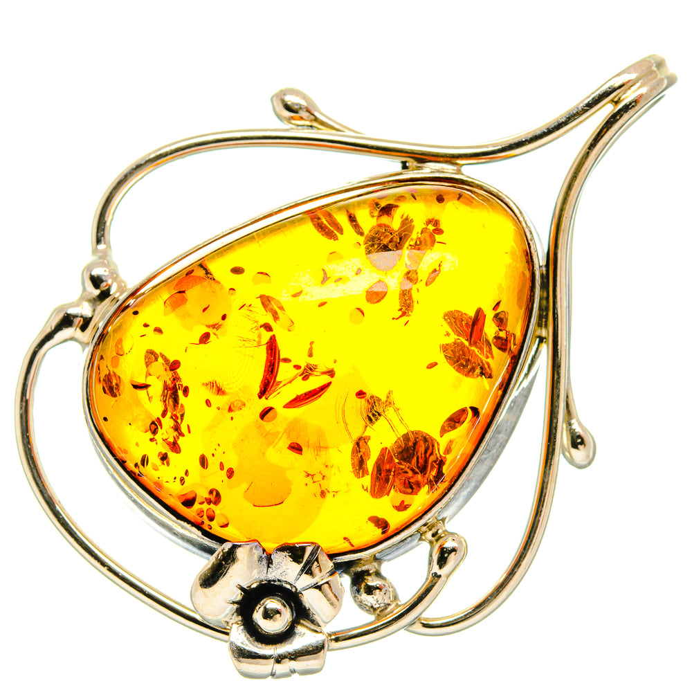 Baltic Amber Pendants handcrafted by Anasilvercos - PD26097 - Photo 2