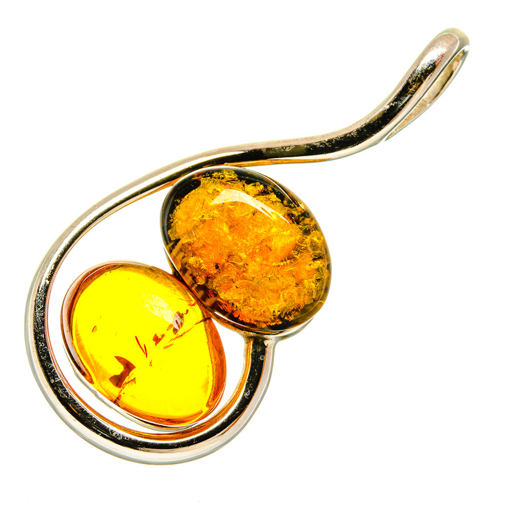 Baltic Amber Pendants handcrafted by Anasilvercos - PD26099 - Photo 2