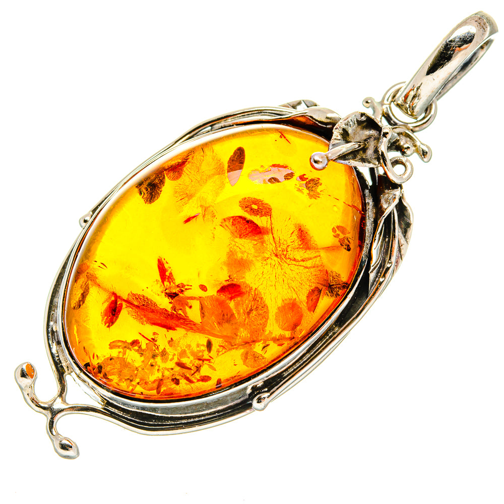 Baltic Amber Pendants handcrafted by Anasilvercos - PD26100 - Photo 2