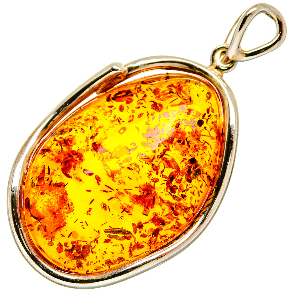 Baltic Amber Pendants handcrafted by Anasilvercos - PD26102 - Photo 2
