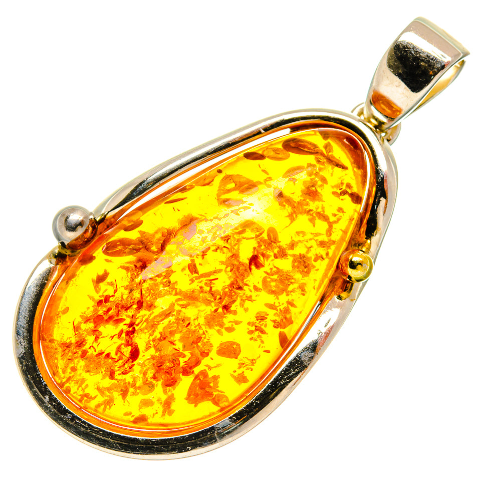 Baltic Amber Pendants handcrafted by Anasilvercos - PD26108 - Photo 2