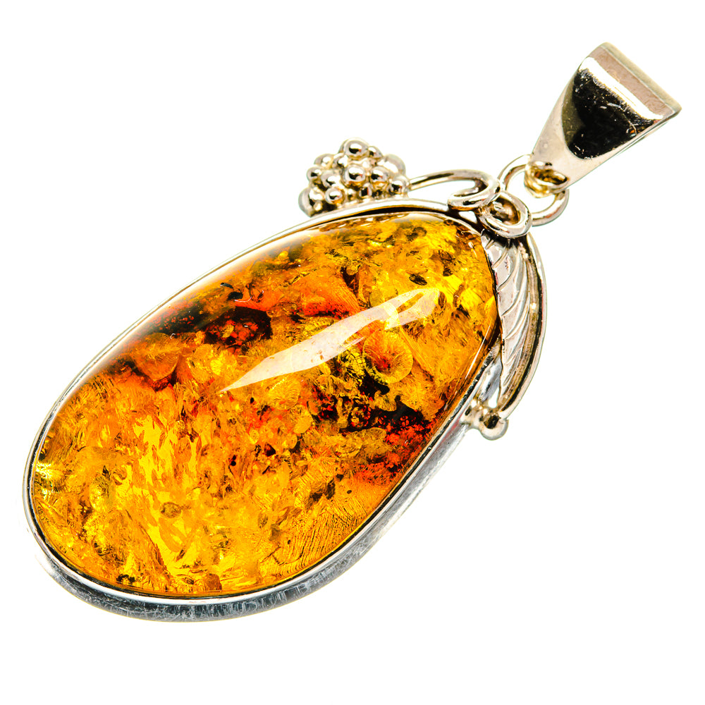 Baltic Amber Pendants handcrafted by Anasilvercos - PD26110 - Photo 2