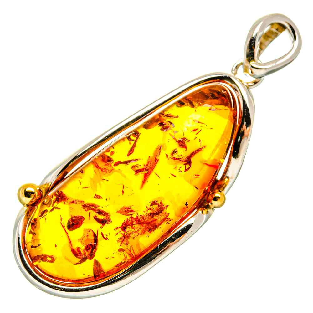 Baltic Amber Pendants handcrafted by Anasilvercos - PD26112 - Photo 2
