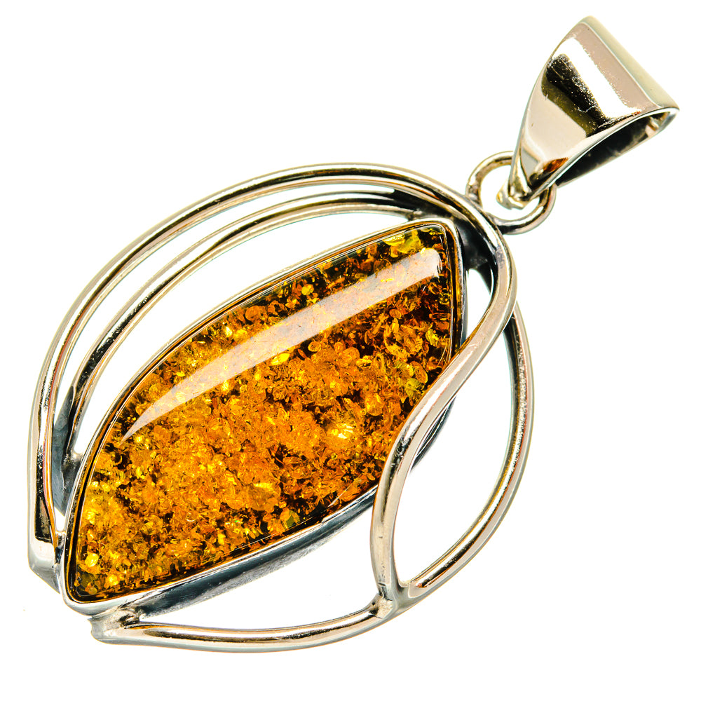 Baltic Amber Pendants handcrafted by Anasilvercos - PD26113 - Photo 2