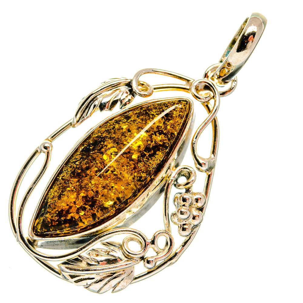 Baltic Amber Pendants handcrafted by Anasilvercos - PD26115 - Photo 2