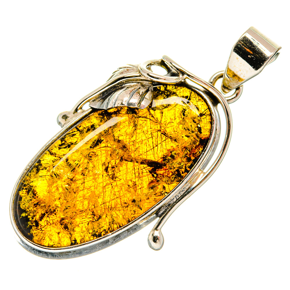 Baltic Amber Pendants handcrafted by Anasilvercos - PD26124 - Photo 2