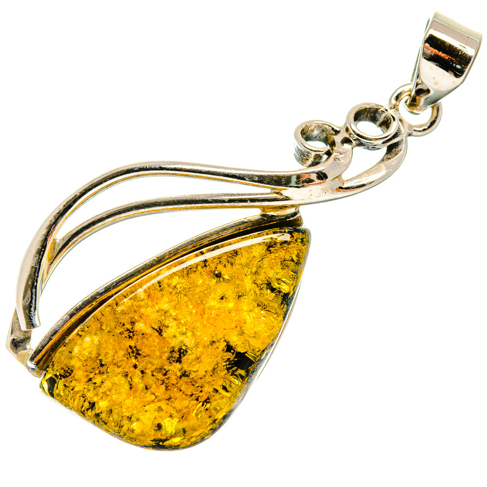 Baltic Amber Pendants handcrafted by Anasilvercos - PD26130 - Photo 2
