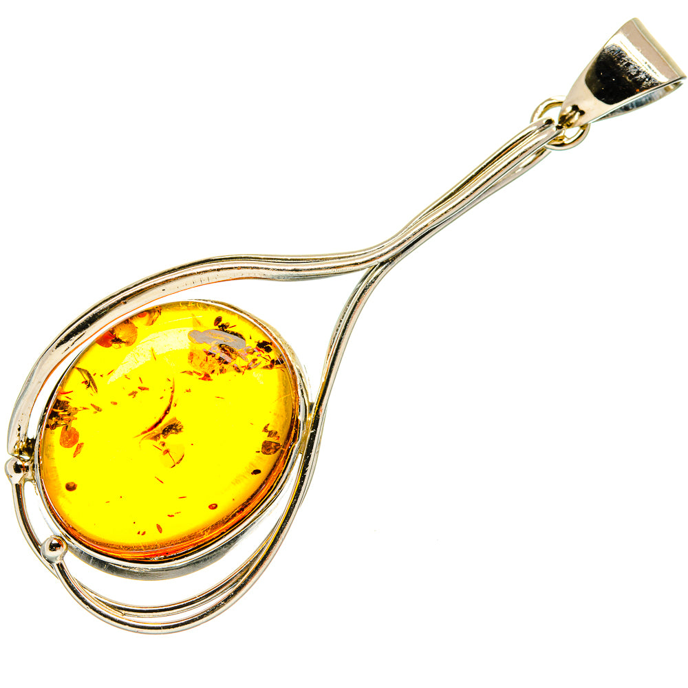 Baltic Amber Pendants handcrafted by Anasilvercos - PD26131 - Photo 2