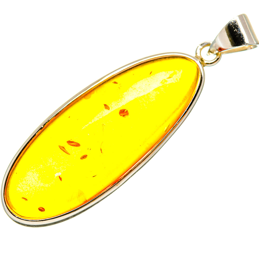 Baltic Amber Pendants handcrafted by Anasilvercos - PD26136 - Photo 2