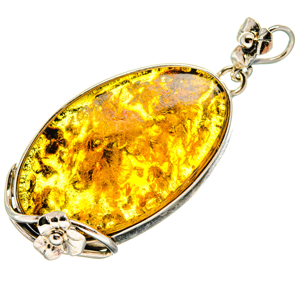 Baltic Amber Pendants handcrafted by Anasilvercos - PD26137 - Photo 2