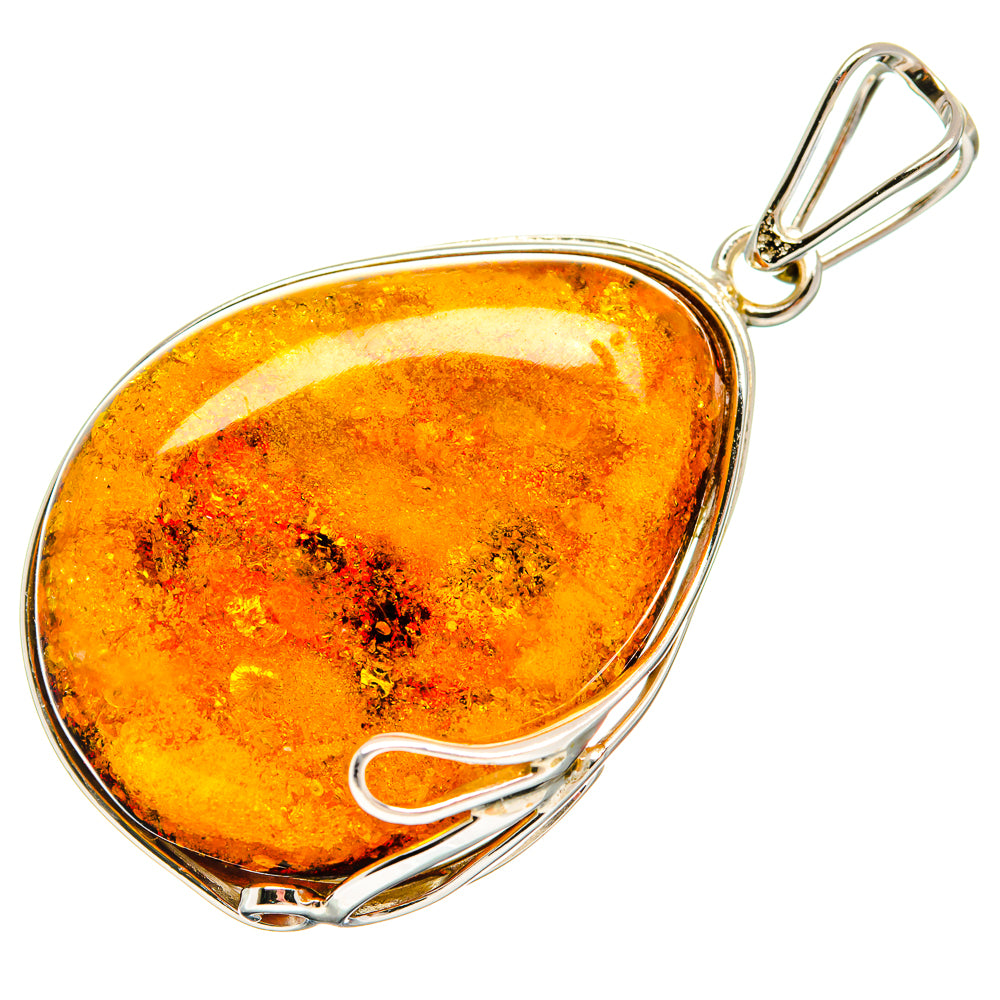 Baltic Amber Pendants handcrafted by Anasilvercos - PD26138 - Photo 2