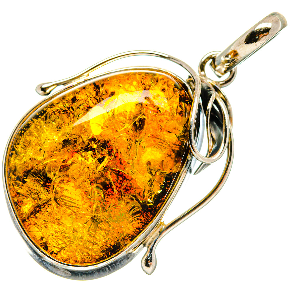 Baltic Amber Pendants handcrafted by Anasilvercos - PD26139 - Photo 2