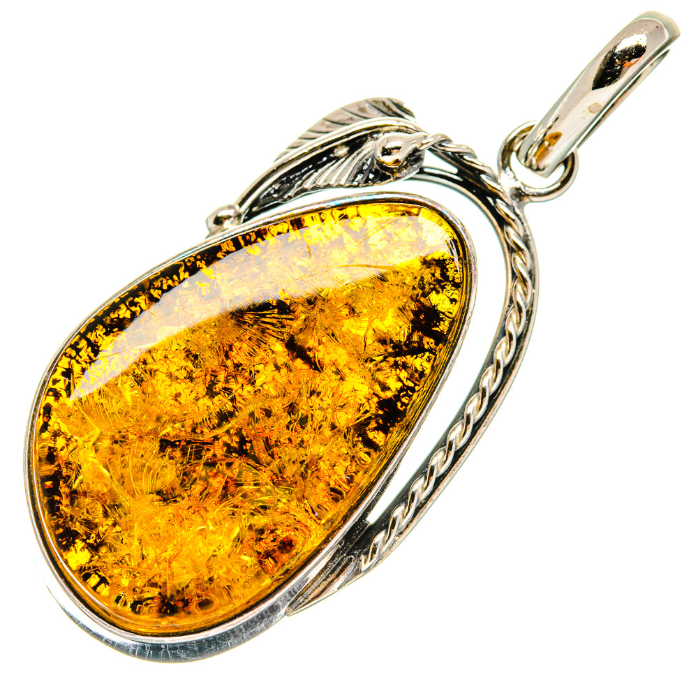 Baltic Amber Pendants handcrafted by Anasilvercos - PD26141 - Photo 2
