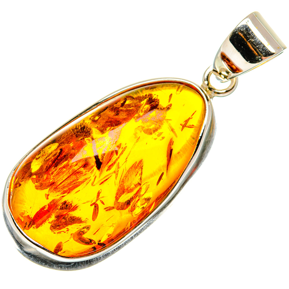 Baltic Amber Pendants handcrafted by Anasilvercos - PD26143 - Photo 2
