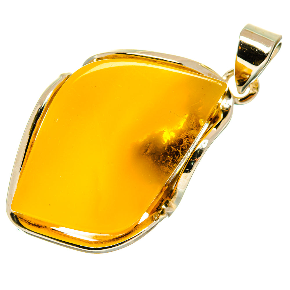 Baltic Amber Pendants handcrafted by Anasilvercos - PD26153 - Photo 2
