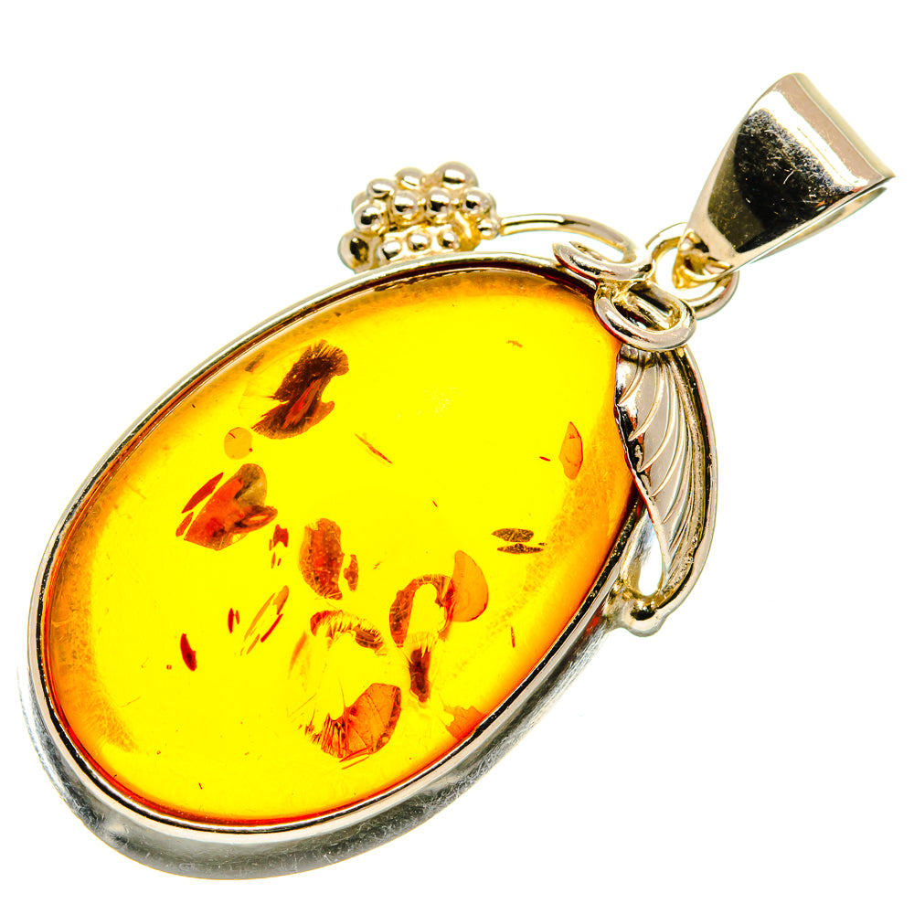 Baltic Amber Pendants handcrafted by Anasilvercos - PD26156 - Photo 2