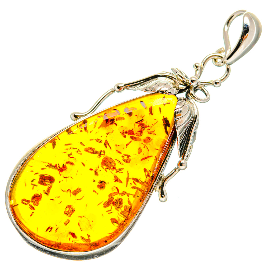 Baltic Amber Pendants handcrafted by Anasilvercos - PD26157 - Photo 2