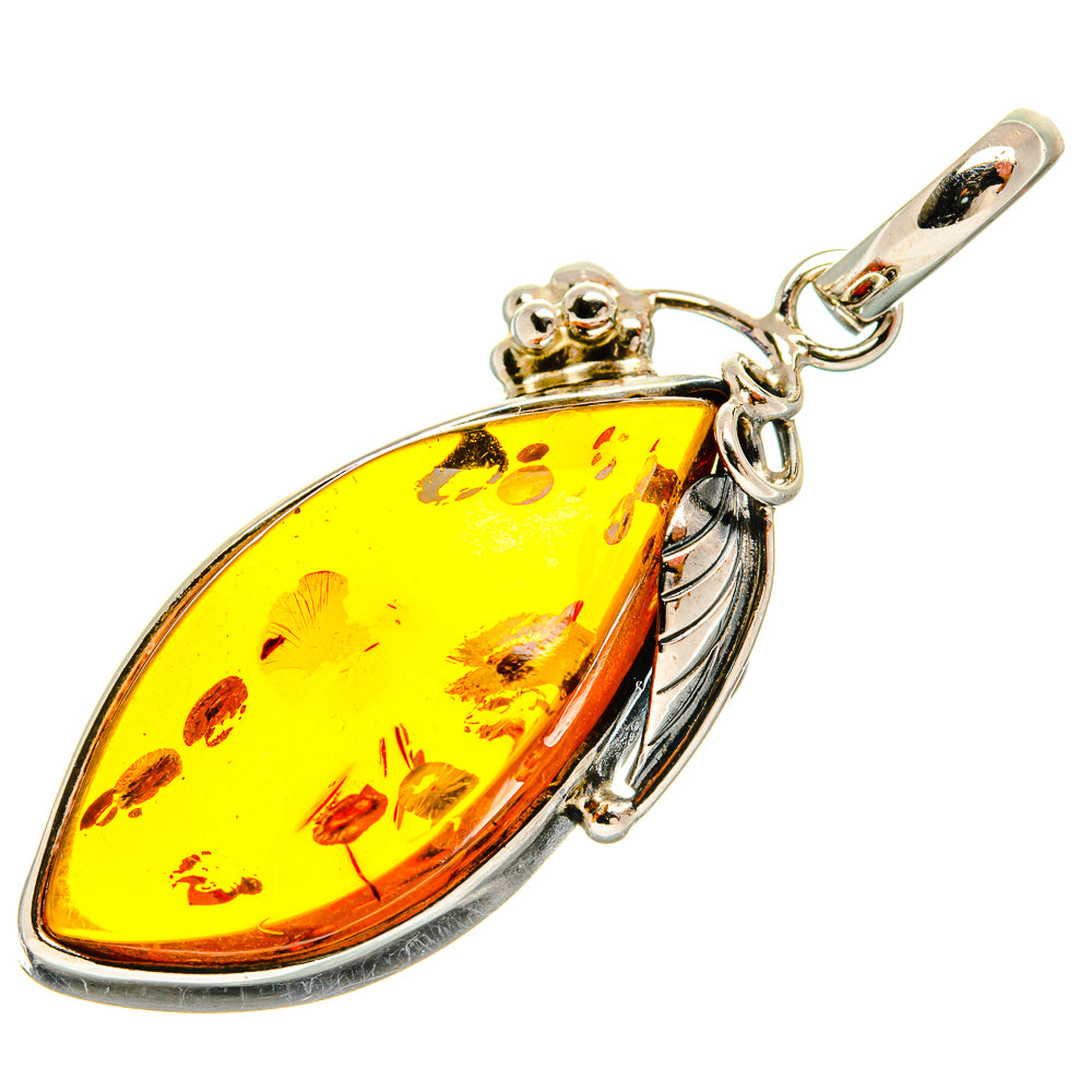 Baltic Amber Pendants handcrafted by Anasilvercos - PD26158 - Photo 2
