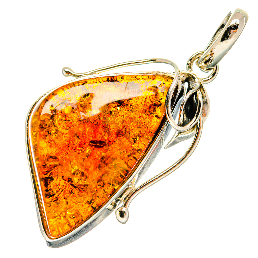 Baltic Amber Pendants handcrafted by Anasilvercos - PD26168 - Photo 2