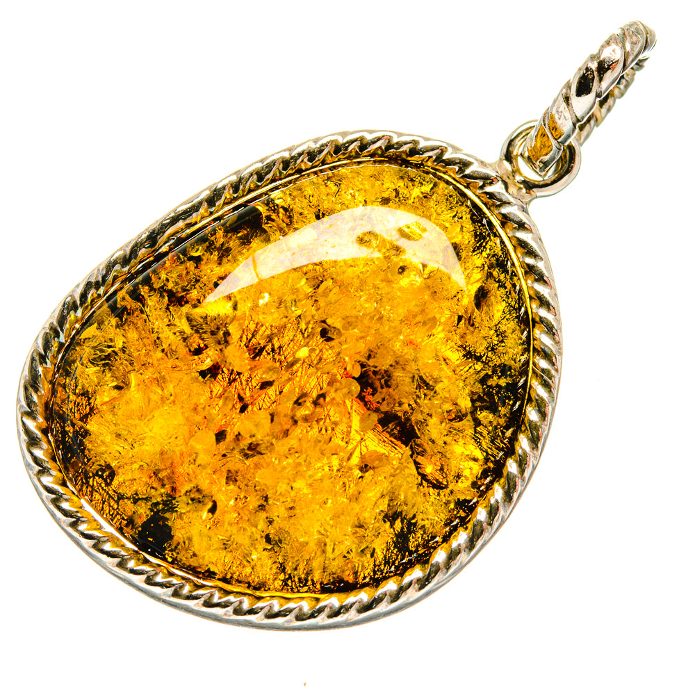 Baltic Amber Pendants handcrafted by Anasilvercos - PD26170 - Photo 2